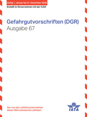2026: IATA-DGR (DE), 67. Auflage, Buch