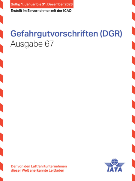 2026: IATA-DGR (DE), 67. Auflage, Buch