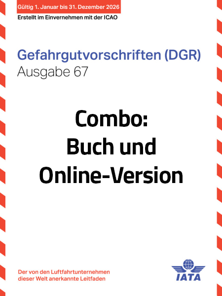 2026: IATA-DGR (DE), 67. Auflage, Combo-Paket deutsch